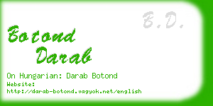 botond darab business card